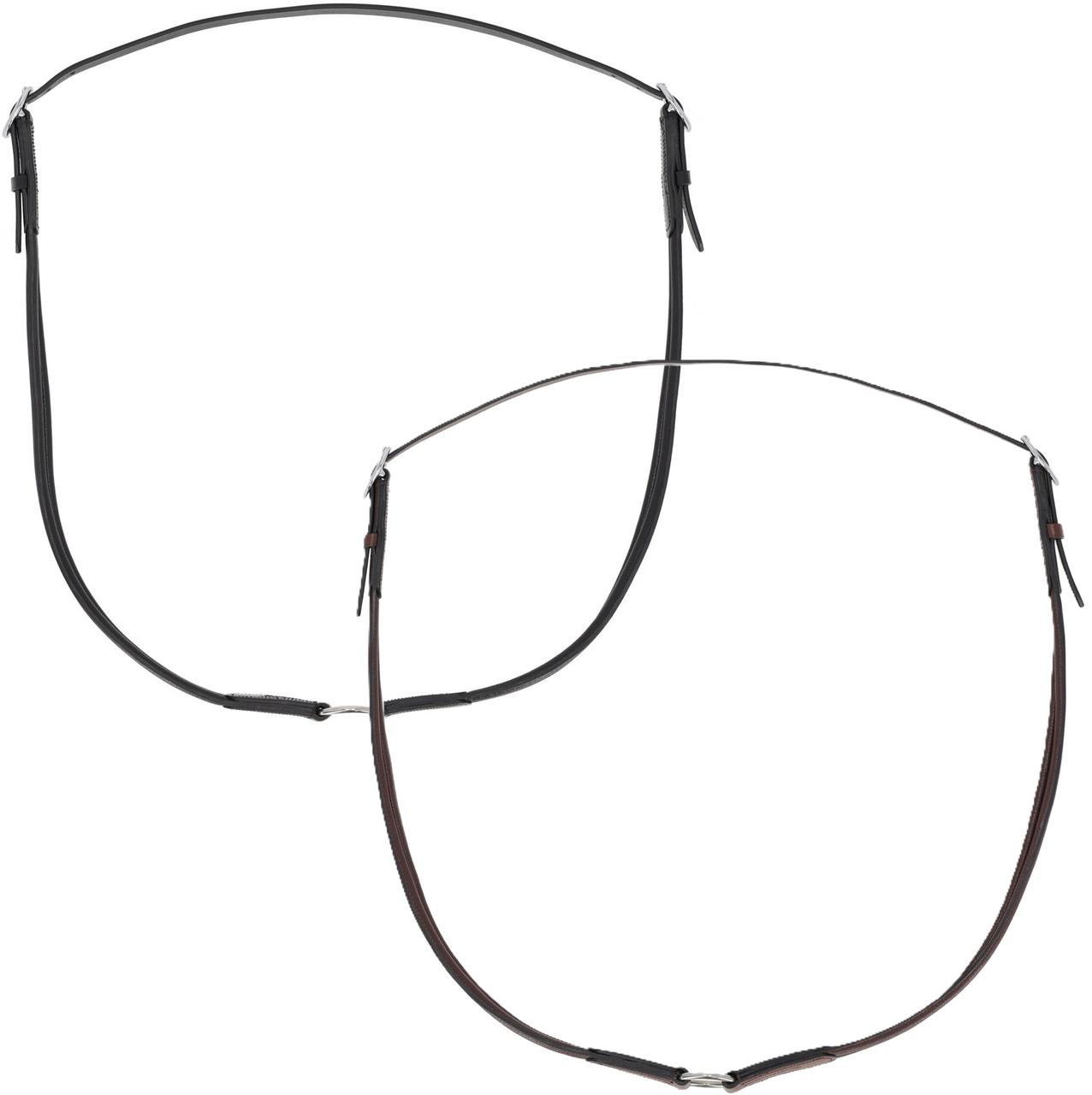 QHP Collier d'encolure en cuir Liberta