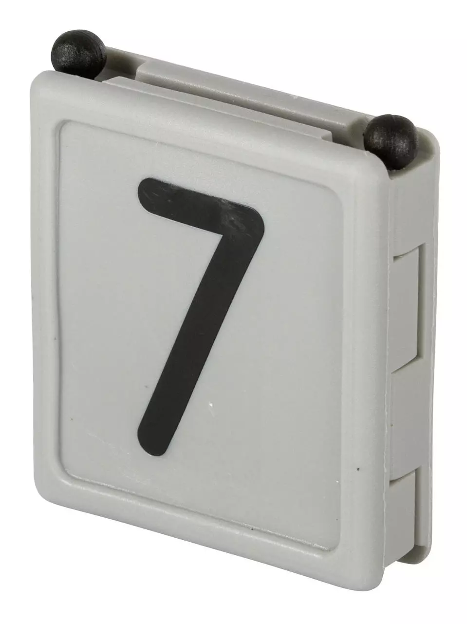 Kerbl Numéro d'identification de collier DUO, 1 chiffre, pack de 6
