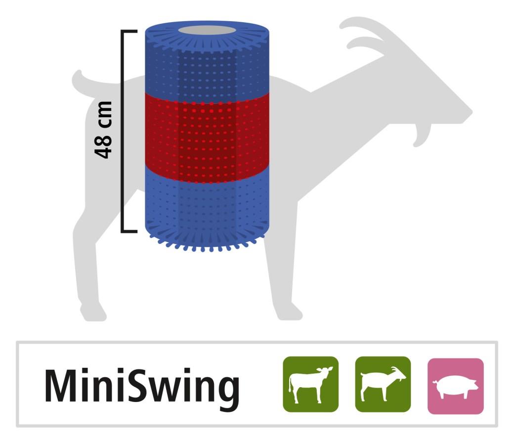 Kerbl Brosse à vaches HAPPYCOW MiniSwing