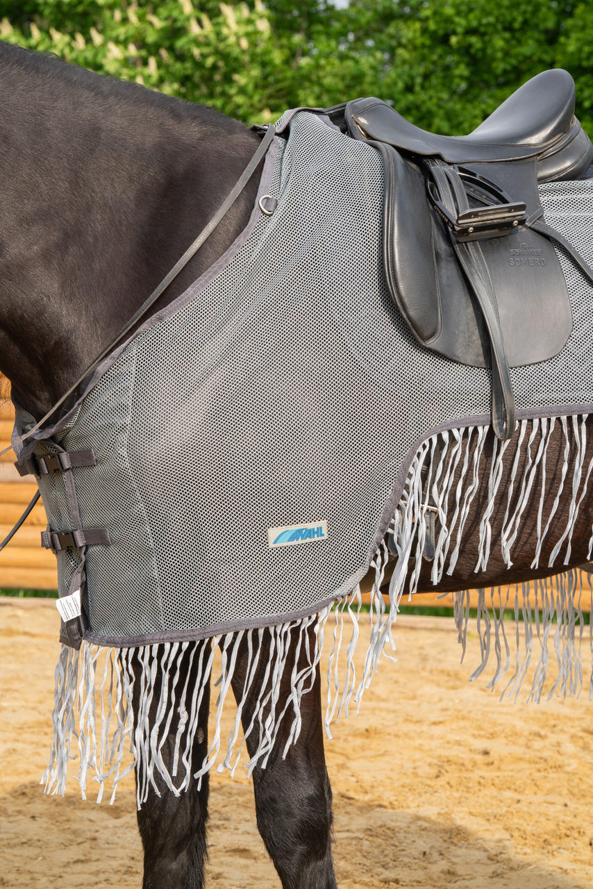 WAHL-Hausmarke Couvre-reins anti-mouches Protect avec franges