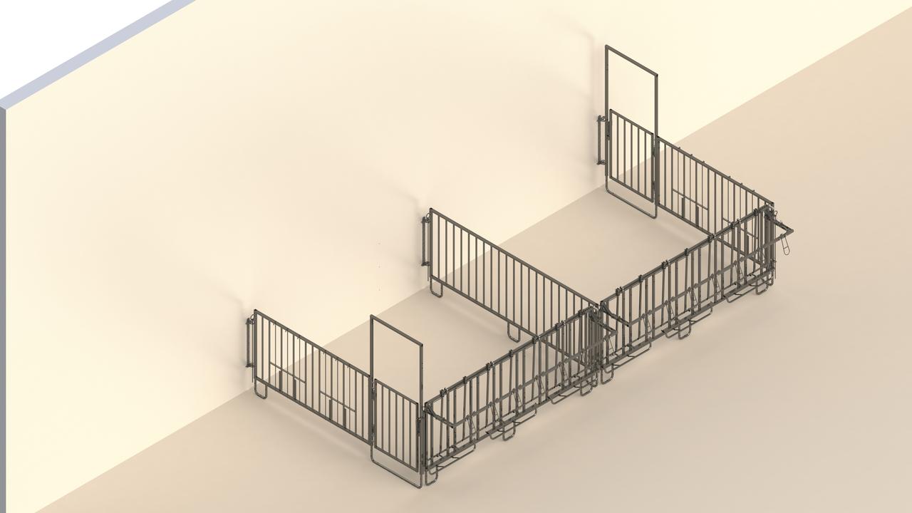 Kerbl Set double pour enclos modulaire