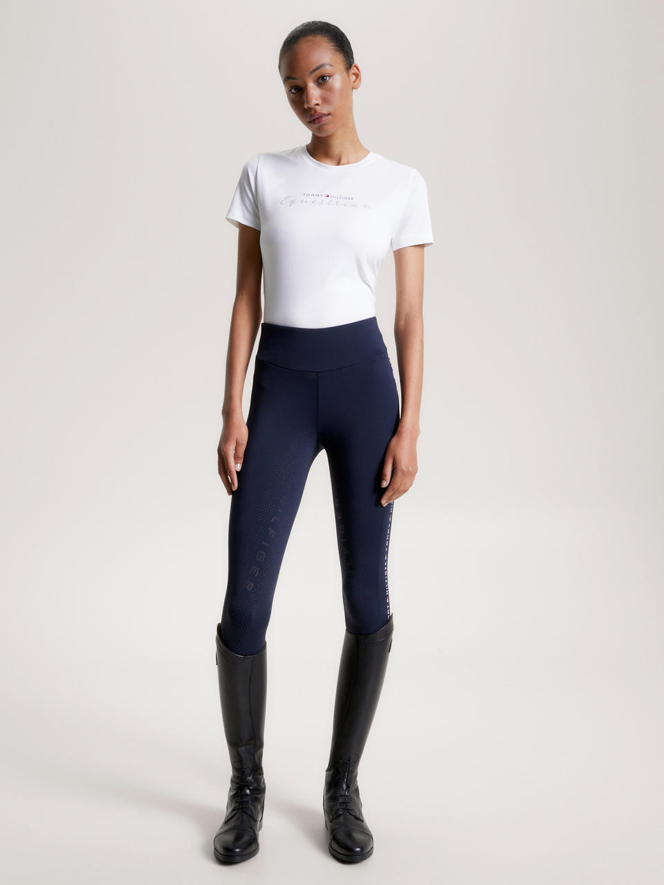 Tommy Hilfiger Brooklyn T-shirt graphique à manches courtes pour femmes