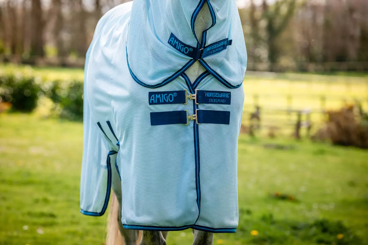 Horseware Couverture anti-mouches Amigo Bug Buster Plus
