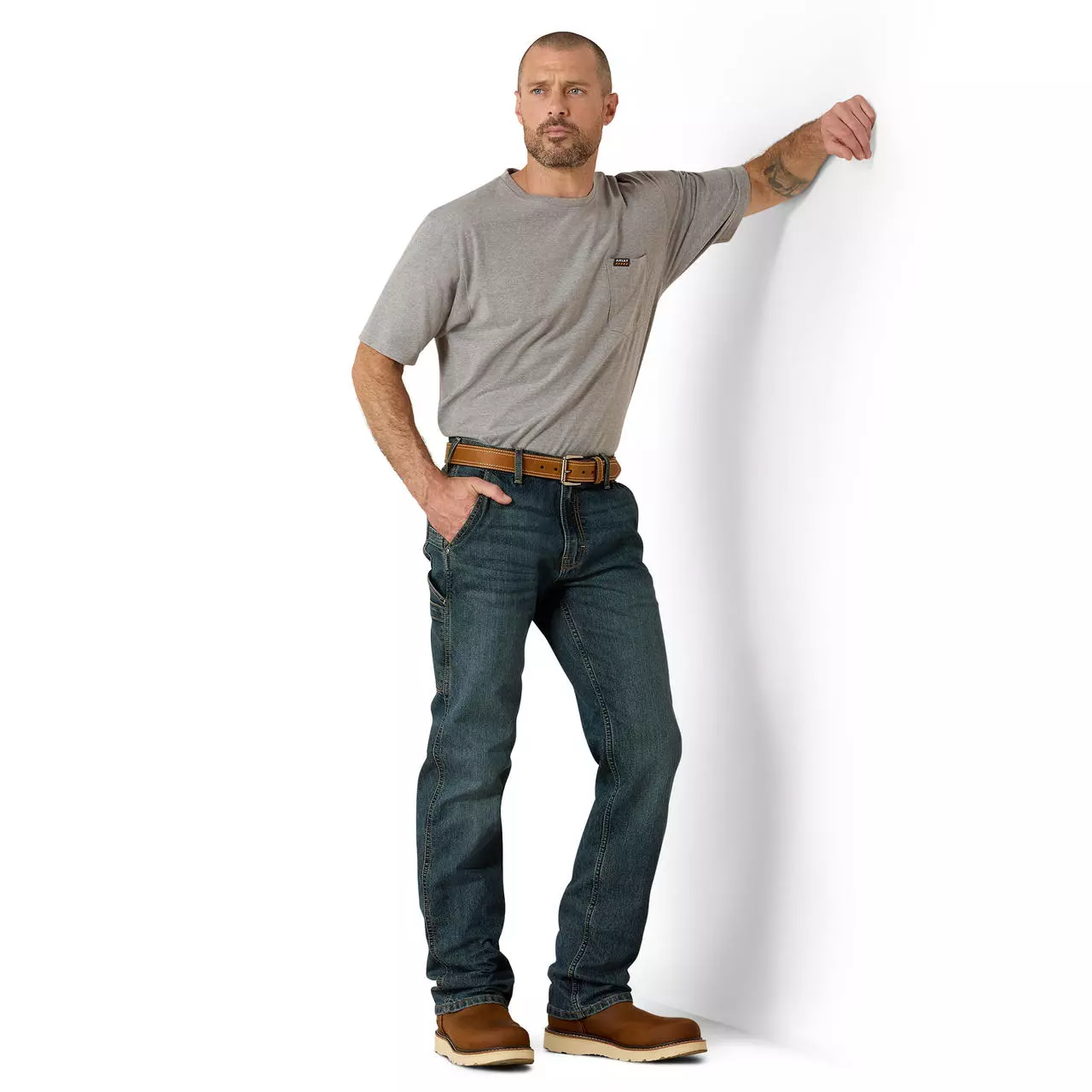 ARIAT Jean droit Rebar M7 Slim DuraStretch Workhorse