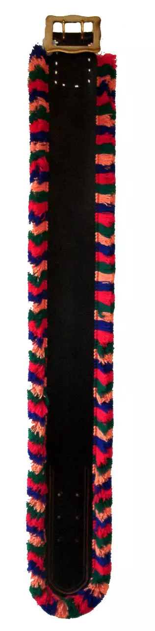 COLLIER À FRANGES – 12 cm de large – 115 cm de long