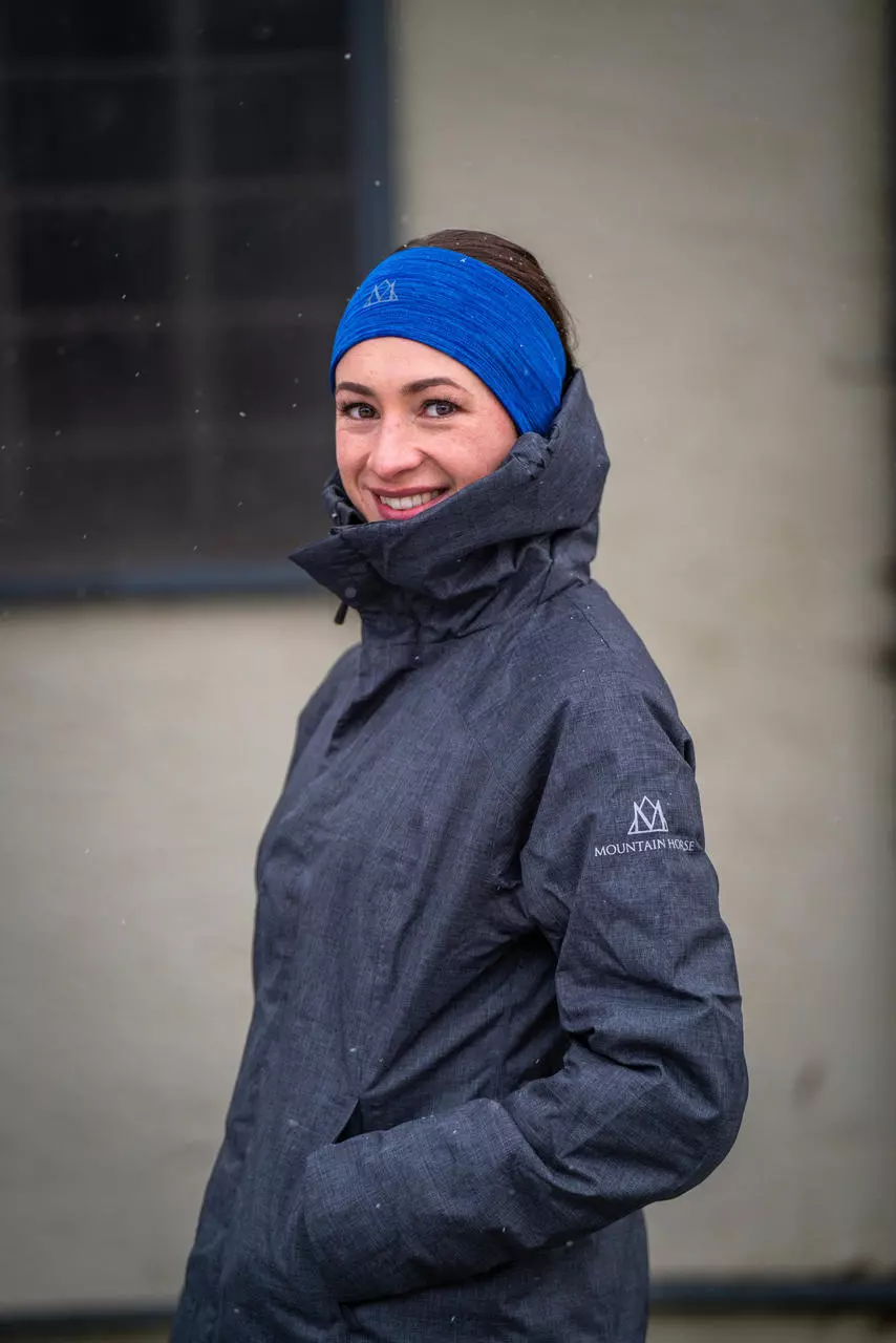 Veste Alicia Mountain Horse Pour Femme Verte - Imperméable, Coutures Collées, Fermeture éclair 2 Voies