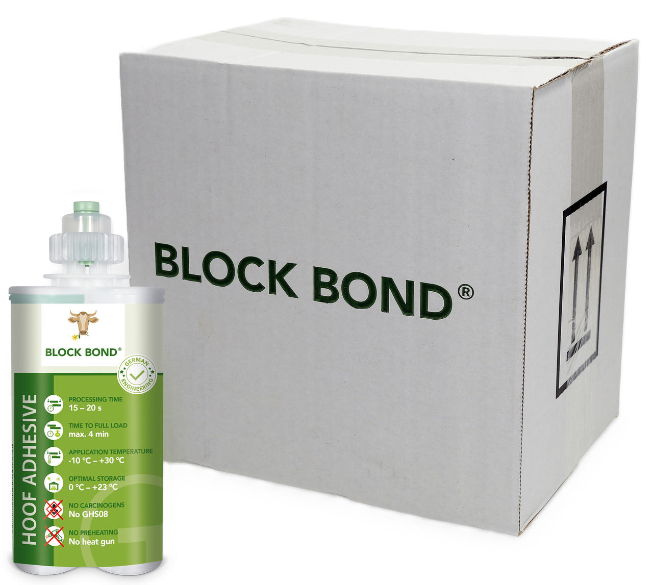 BLOCK BOND Cartouche 200 ml, 10 pièces BLOCK BOND Cartouche 200 ml, 10 pièces