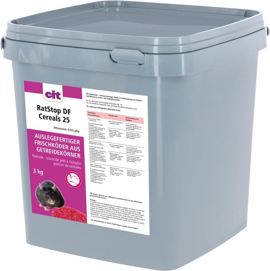 cit RatStop DF Cereal 25 - seau de 3 kg