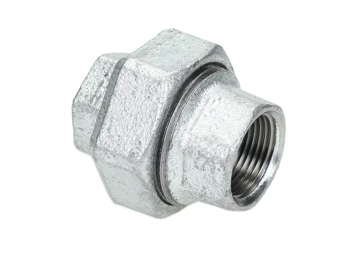 Raccord fileté, filetages INT-INT, galvanisé - diff. tailles