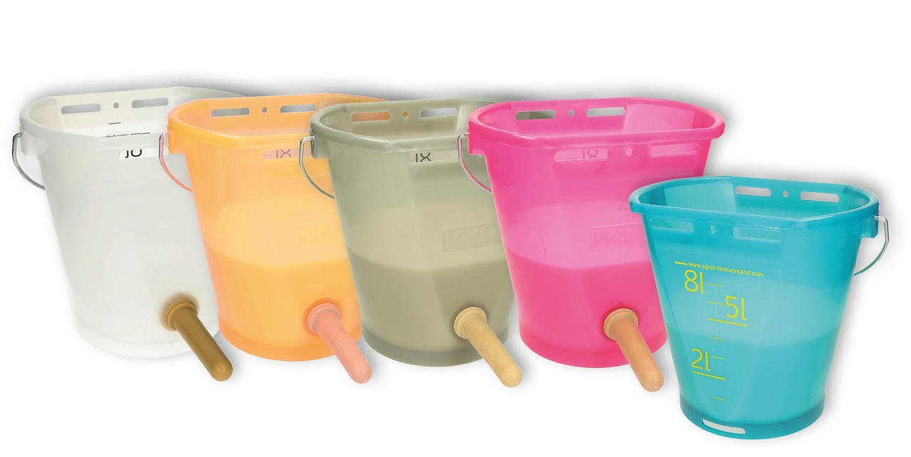Hiko Seau abreuvoir pour veaux en plastique, transparent