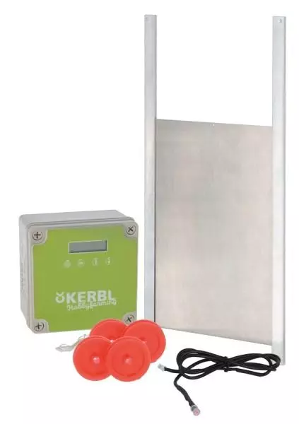 Kerbl Kit complet porte de poulailler automatique - Taille S