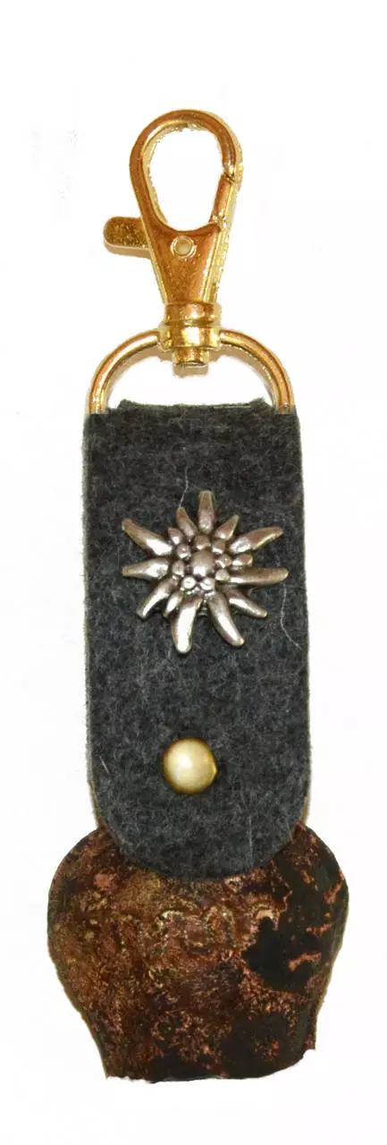 Cloche porte-clés souvenir 2 cm