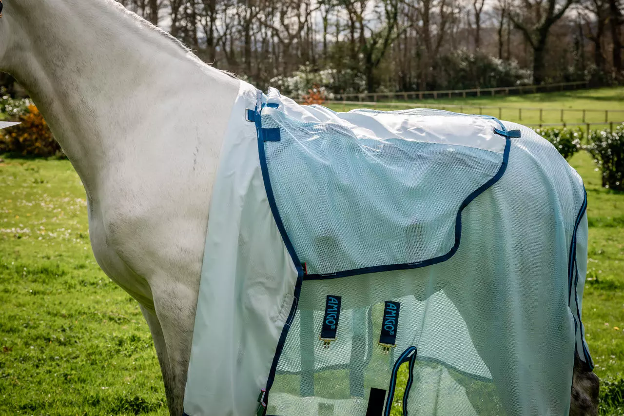 Horseware Couverture anti-mouches Amigo Bug Buster Plus