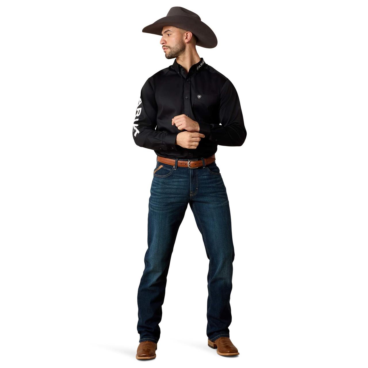 ARIAT T-Shirt ajusté en sergé Team Logo