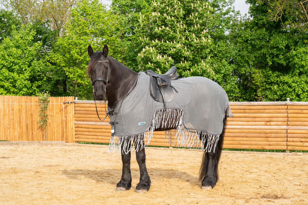 WAHL-Hausmarke Couvre-reins anti-mouches Protect avec franges