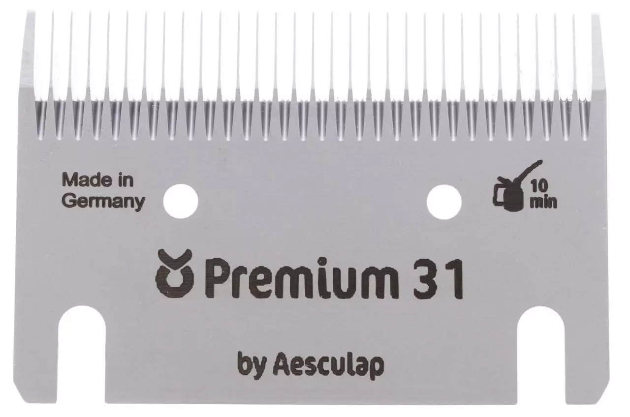 Aesculap Jeu de lames de tonte 15/31 dents - Premium