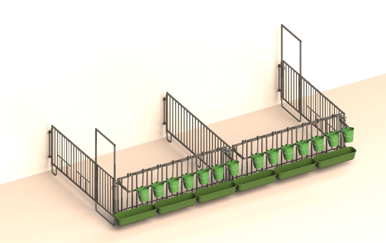 Kerbl Set double pour enclos modulaire