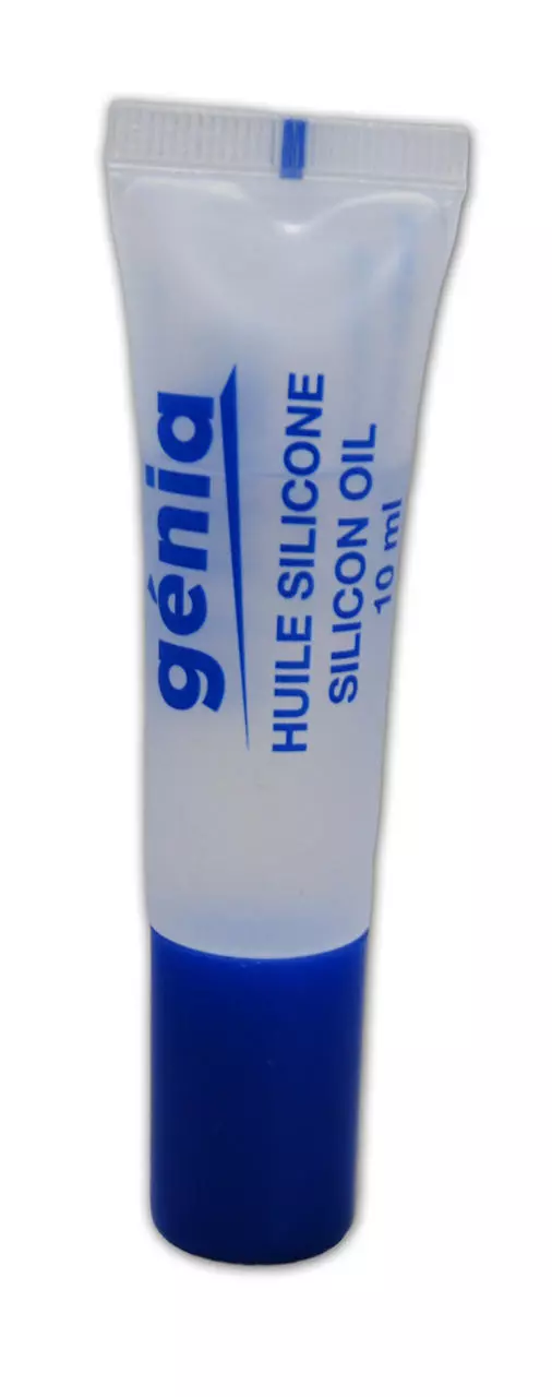 génia Tube d'HUILE DE SILICONE pour pistolet drogueur, 10 ml