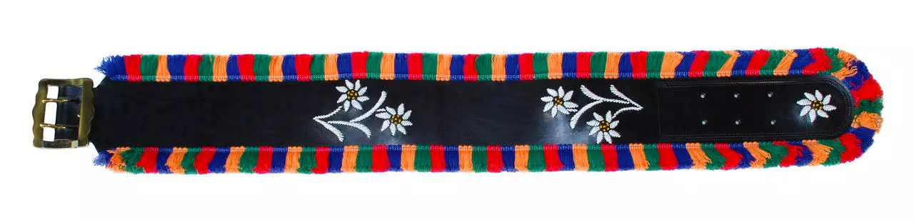 Collier à franges – 12 cm de large – 115 cm de long