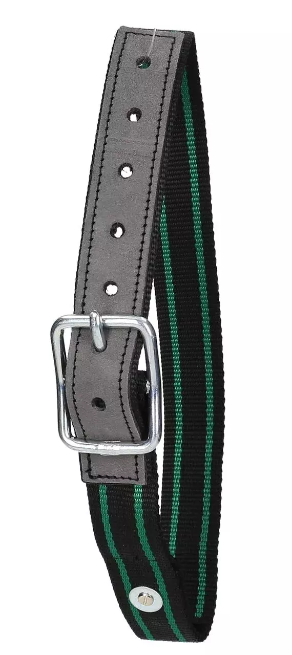 Collier synthétique noir/vert - différentes tailles