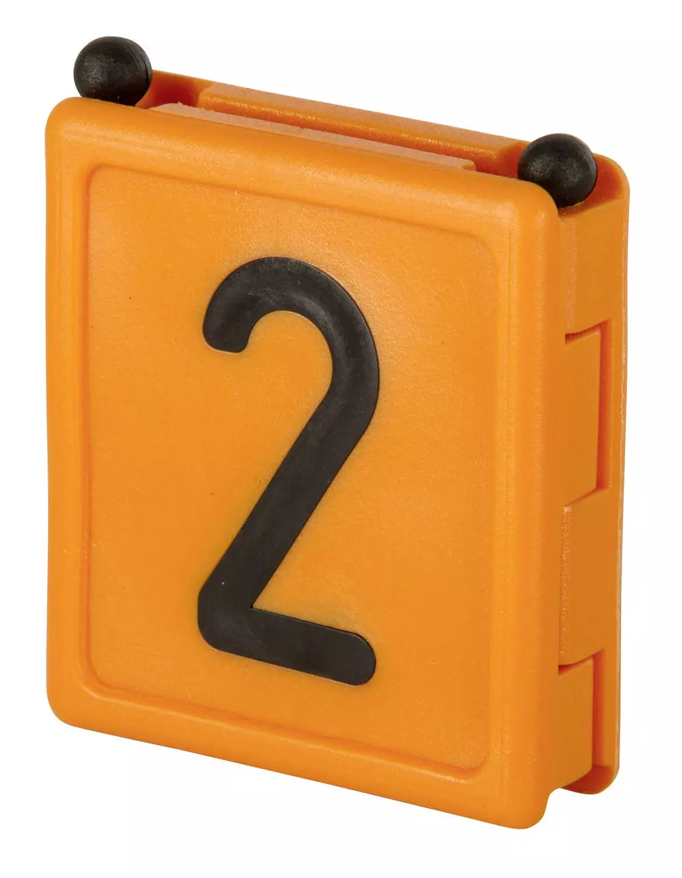 Kerbl Numéro d'identification de collier DUO, 1 chiffre, pack de 6