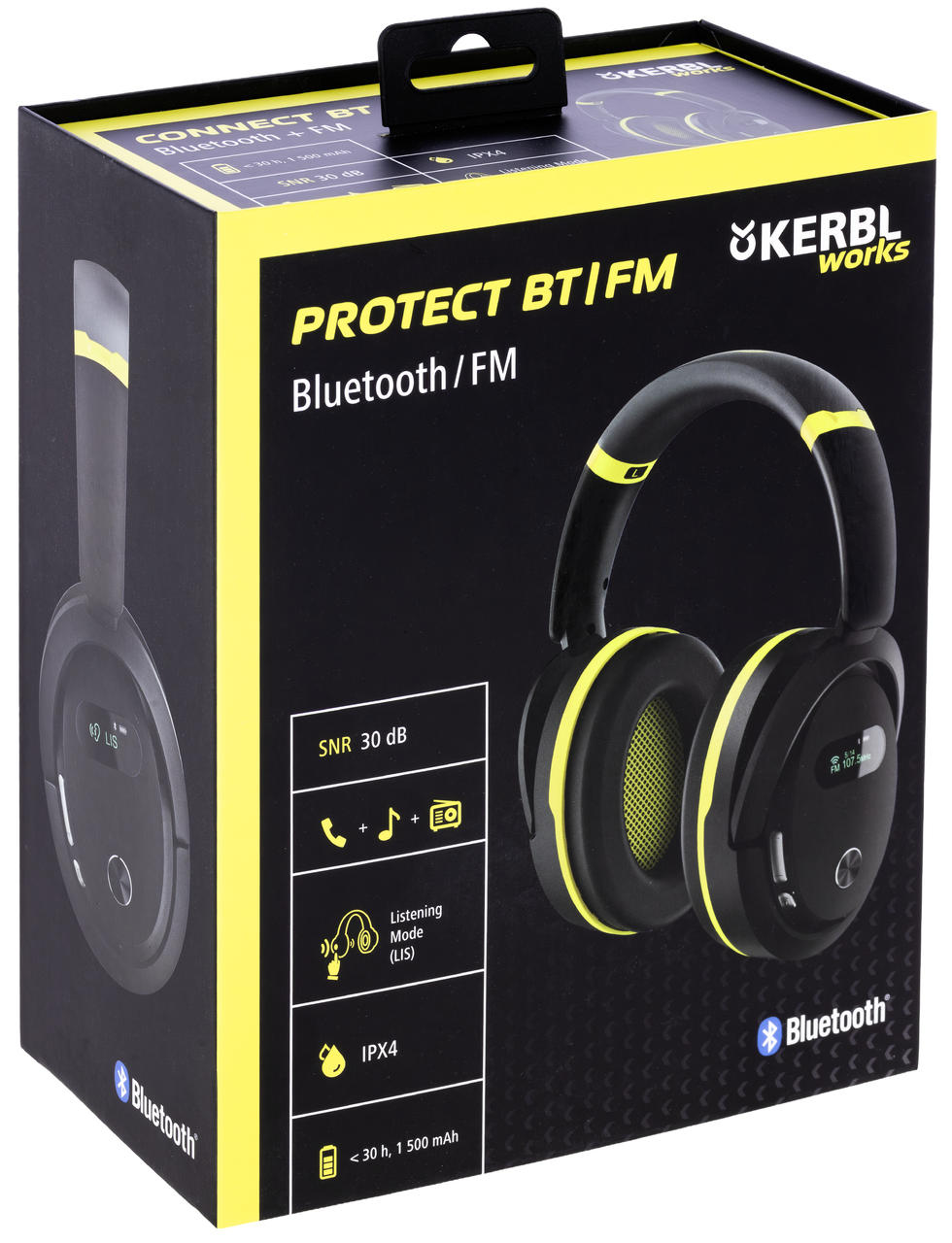 Kerbl Casque antibruit multimédia Protect