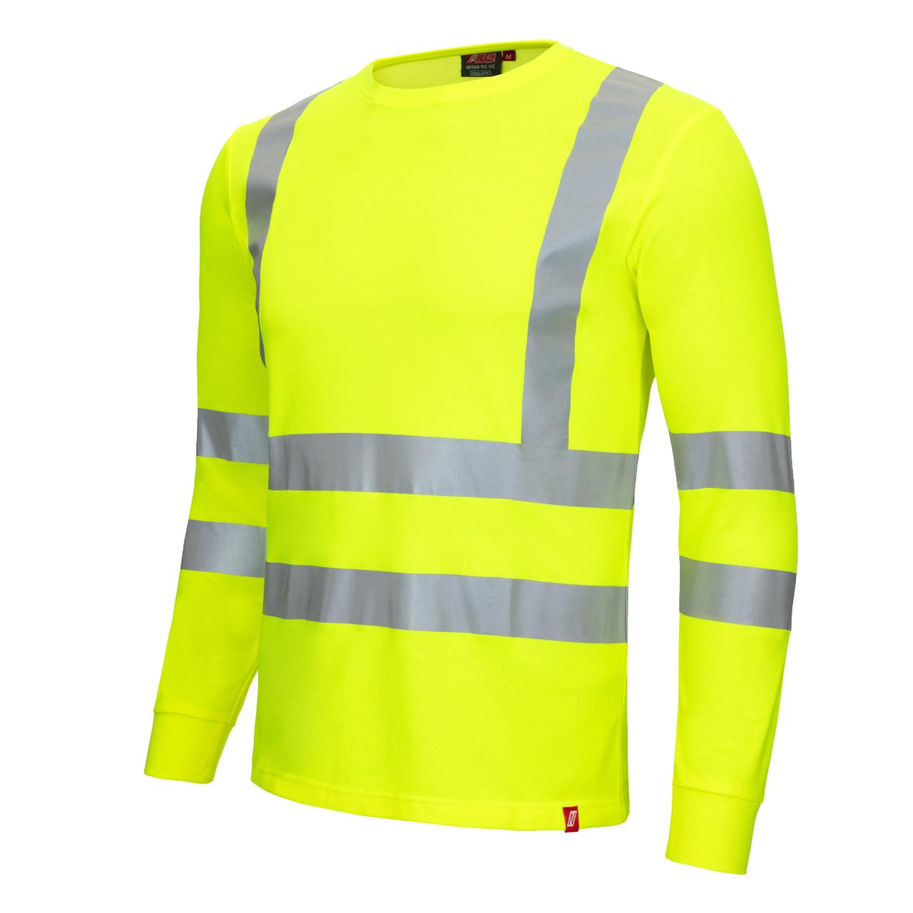 Nitras Motion Tex Viz -T-shirt de protection à manches longues