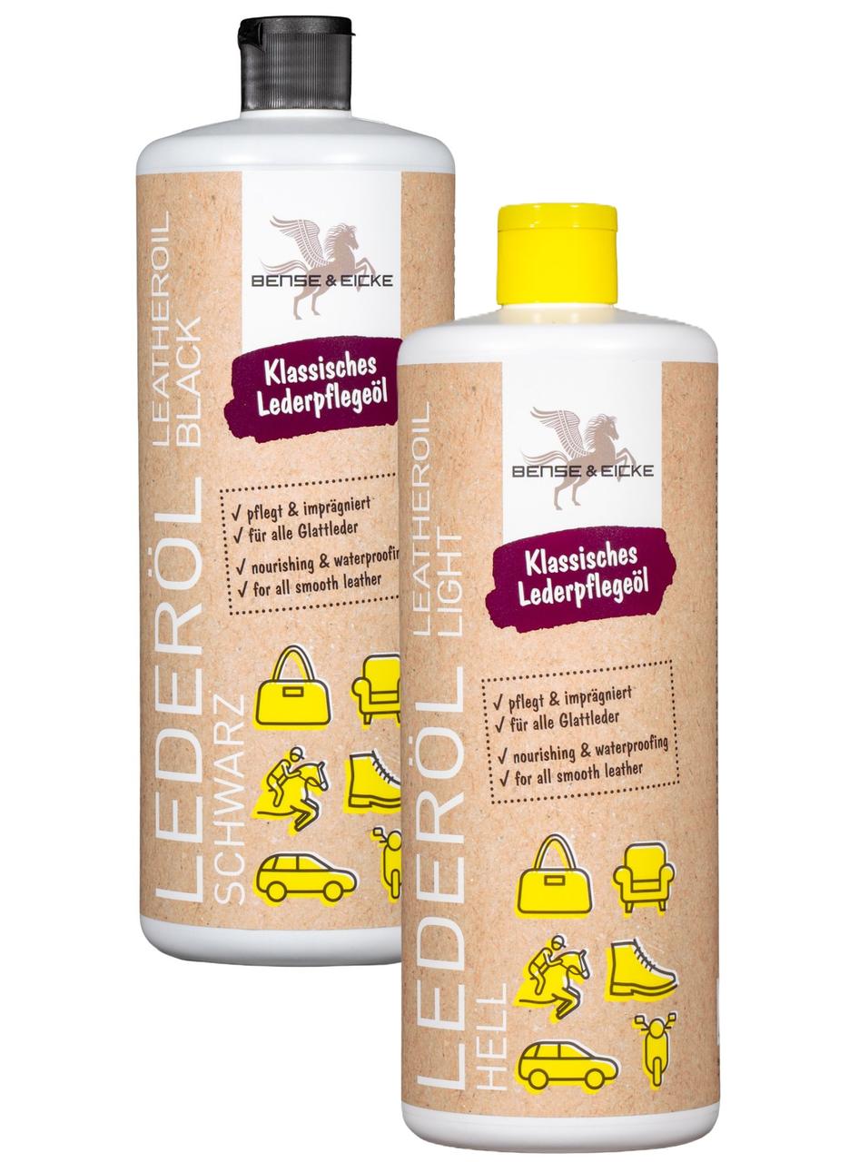 Bense & Eicke Huile pour cuir, grand flacon, 1000 ml