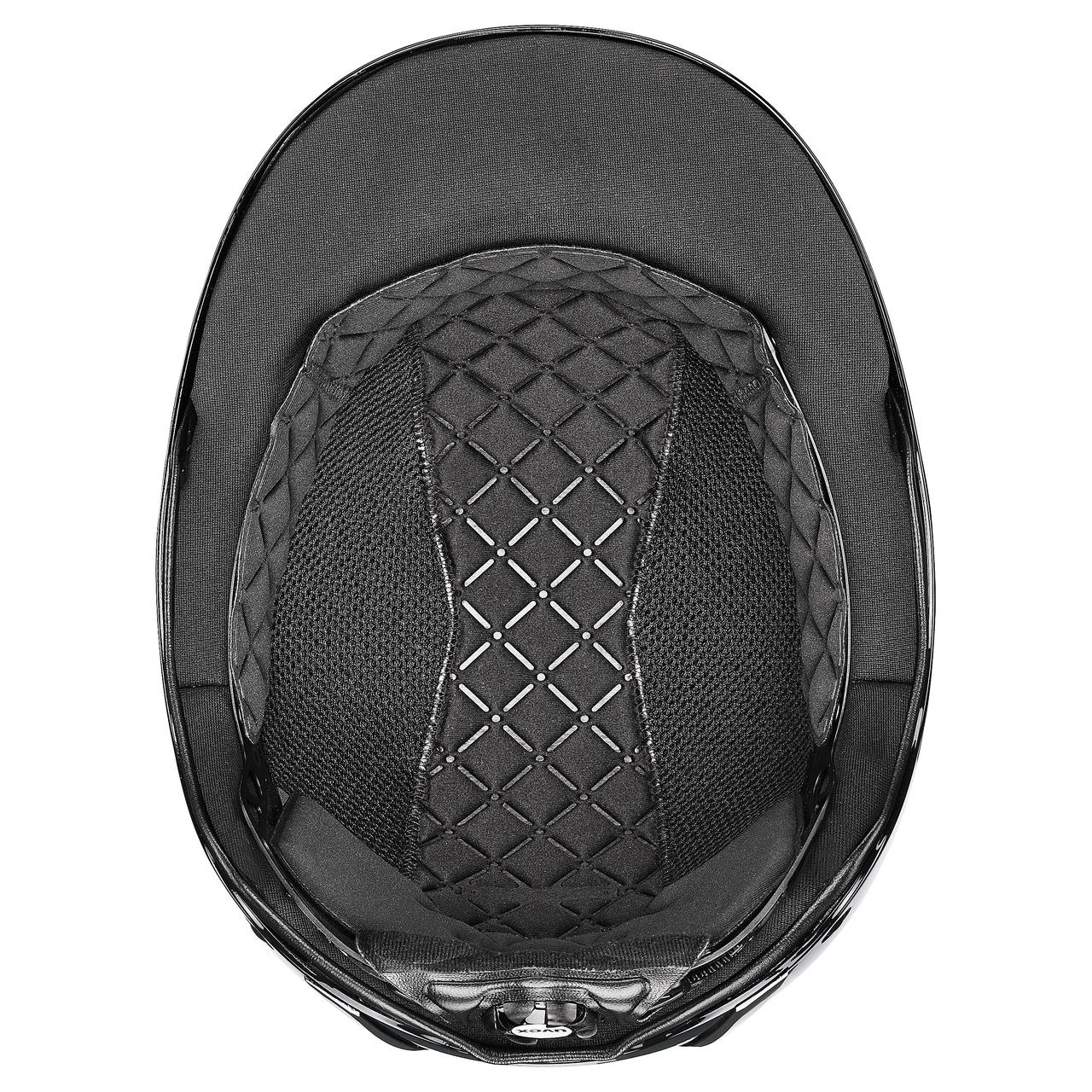 uvex Casque d'équitation exxeed shiny chrome