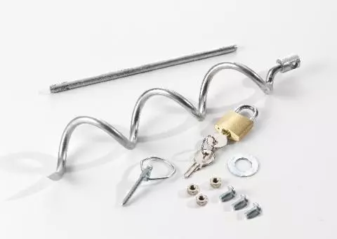 AKO Kit antivol pour boîtier de batterie métallique
