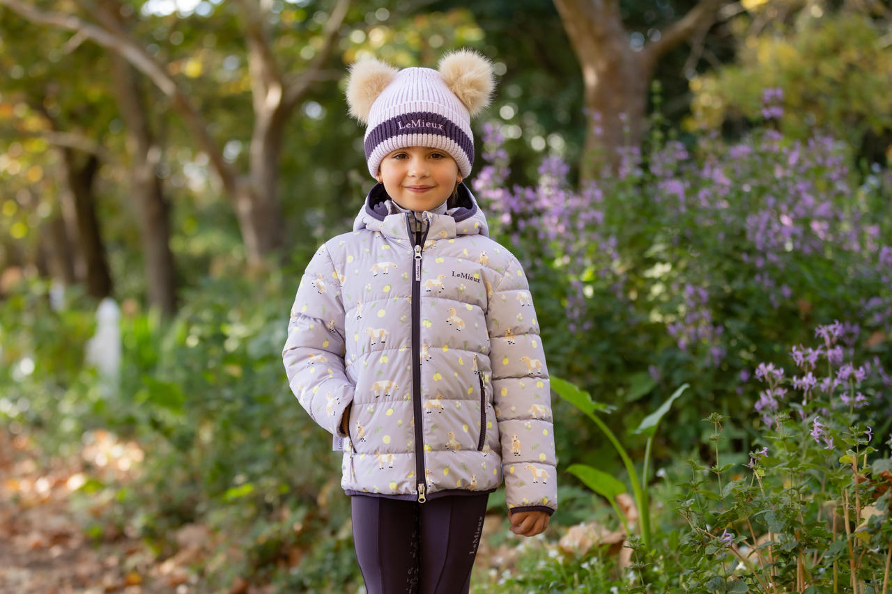 LeMieux Mini veste matelassée Lilo avec imprimé