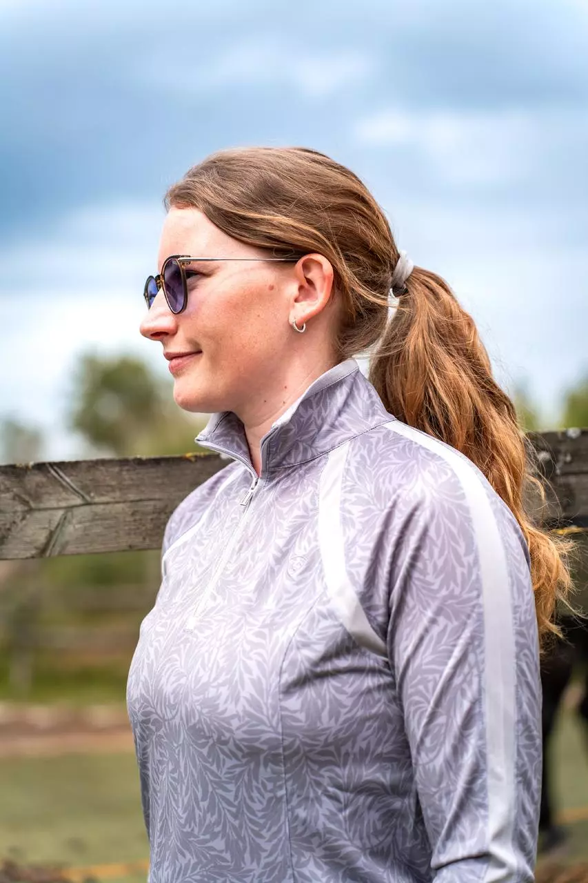 ARIAT Sunstopper 3.0 Sous-vêtement technique à fermeture éclair 1/4