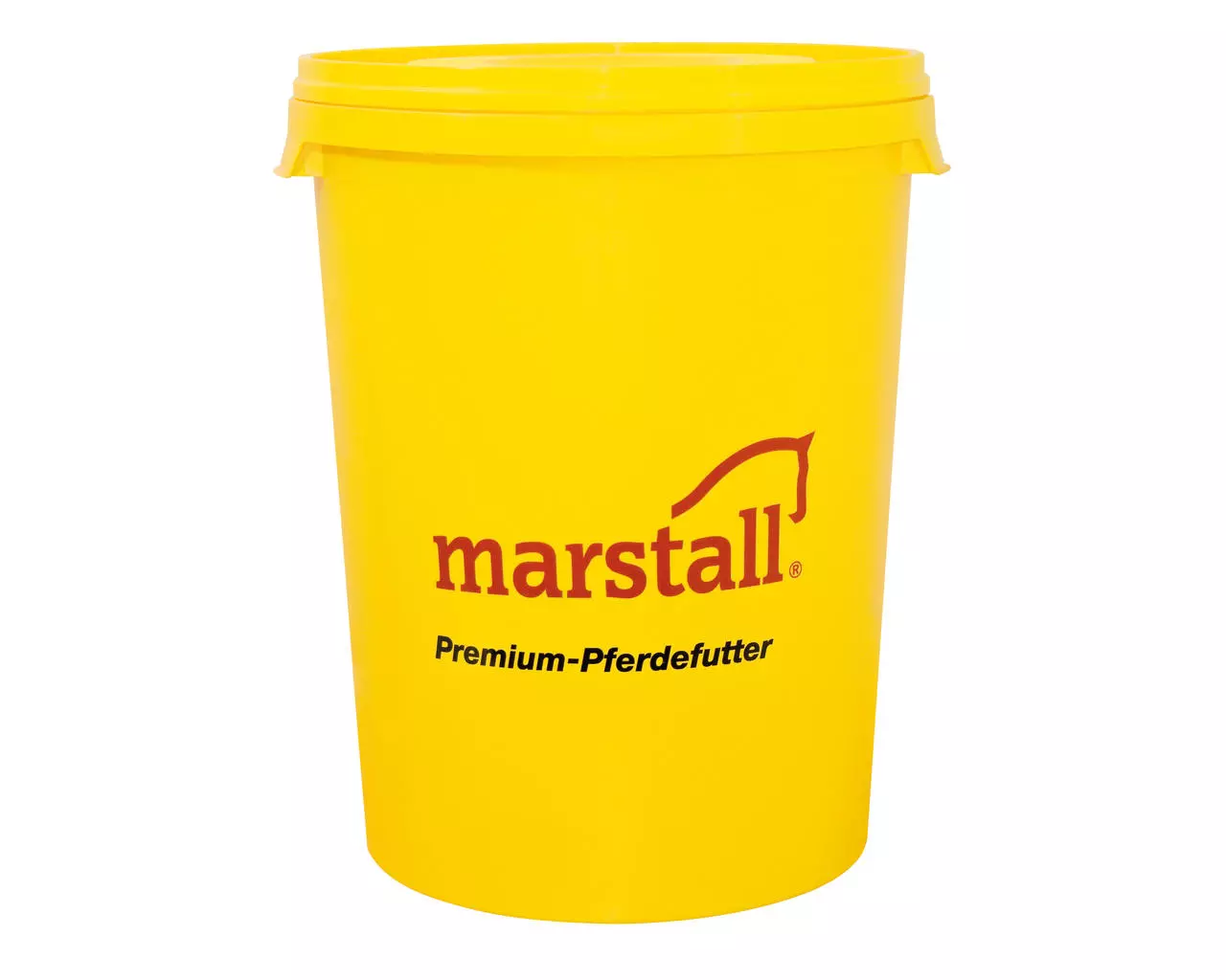 marstall Fût alimentaire avec couvercle, jaune, 60 L