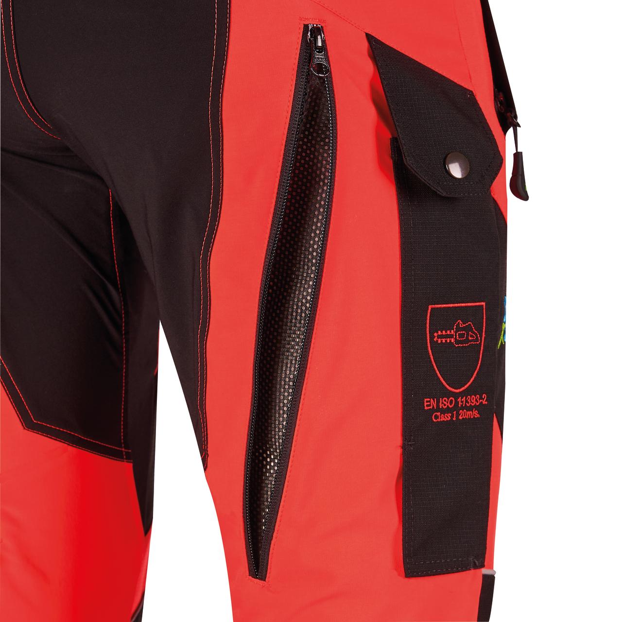 PSS Pantalon de travail anti-coupures X-treme Breeze EN20471