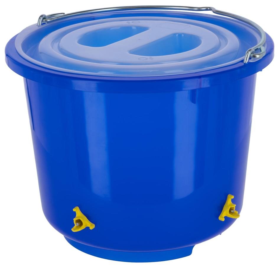 Seau abreuvoir à pipettes 12 l pour volaille