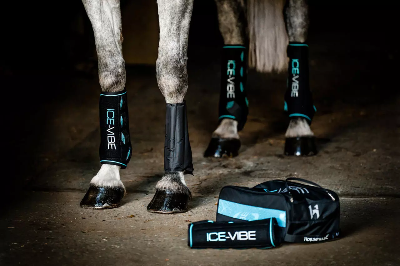 Horseware Bandages Ice-Vibe pour jambes