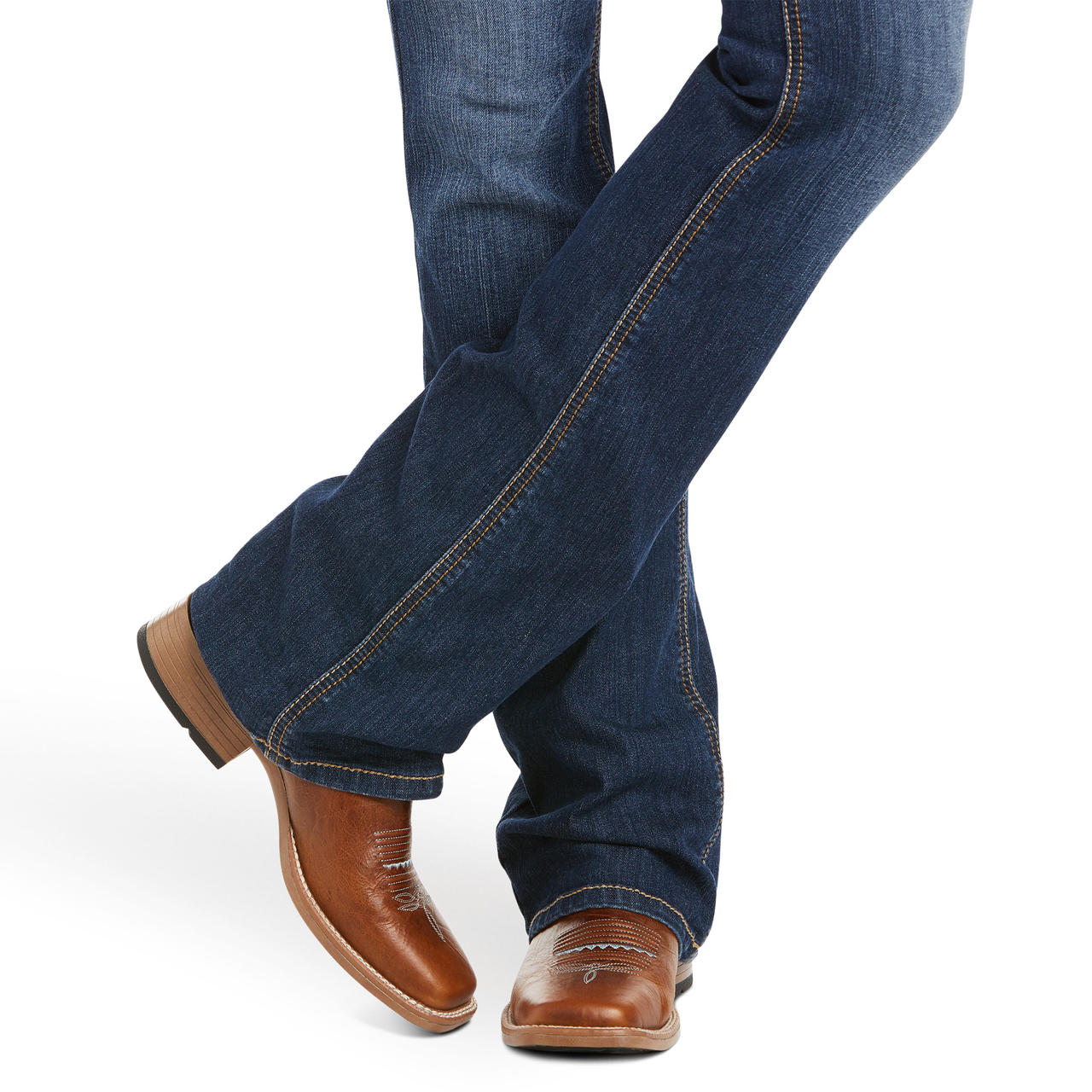 ARIAT Jean R.E.A.L. bootcut stretch Perfect Rise Rosa R.E.A.L. pour dames