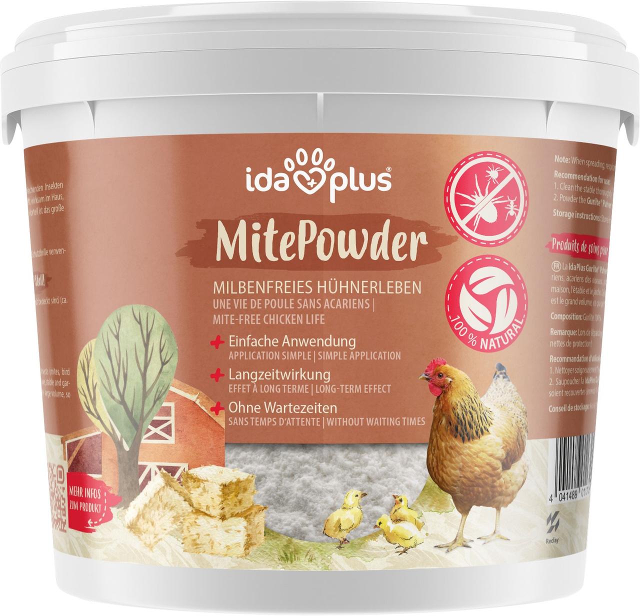 idaplus MitePowder 250 g / seau