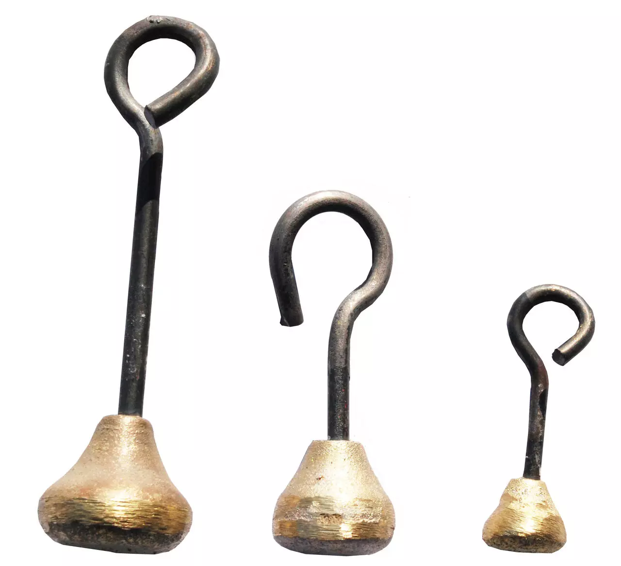 Schelbert Glockenschmiede Battant de clochettes et cloches, tige cintrée - diff. tailles Schelbert Glockenschmiede Battant de clochettes et cloches, tige cintrée - diff. tailles