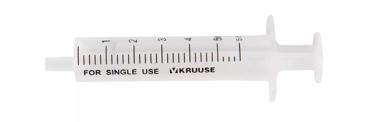 Kruuse Seringue usage unique - différentes tailles