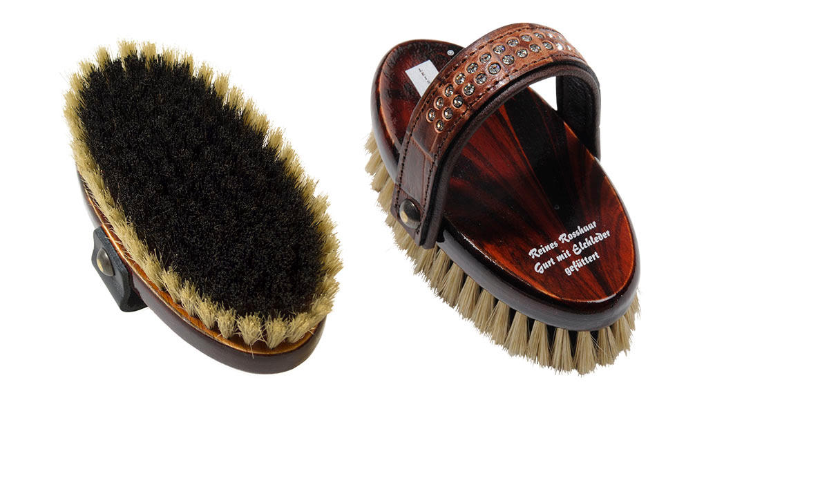 Leistner Brosse pour tête de cheval 134 x 67 mm