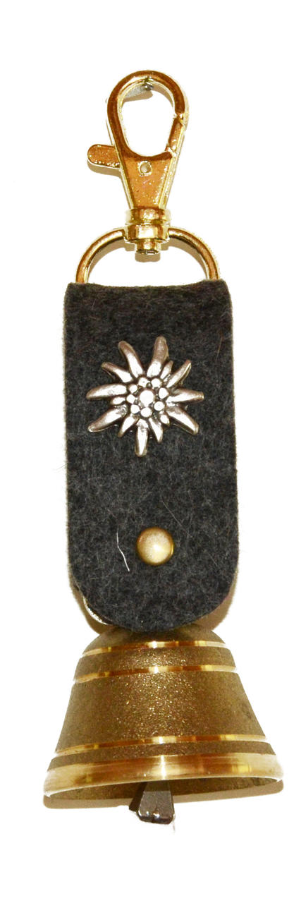 Cloche porte-clés souvenir 3 cm