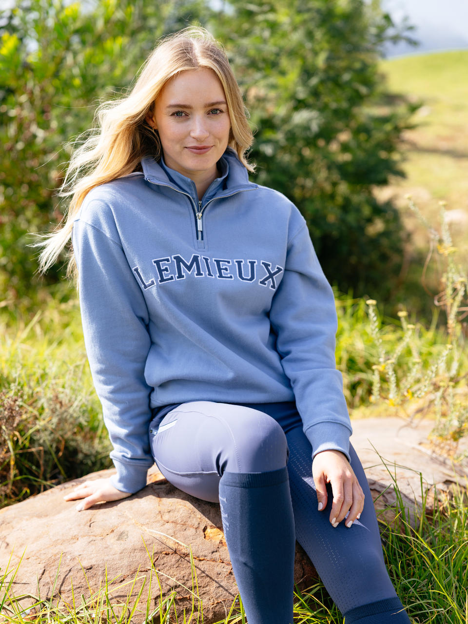 LeMieux Pull Kelsie avec fermeture éclair 1/4