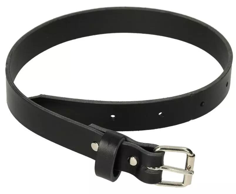 Collier en cuir noir - différentes tailles