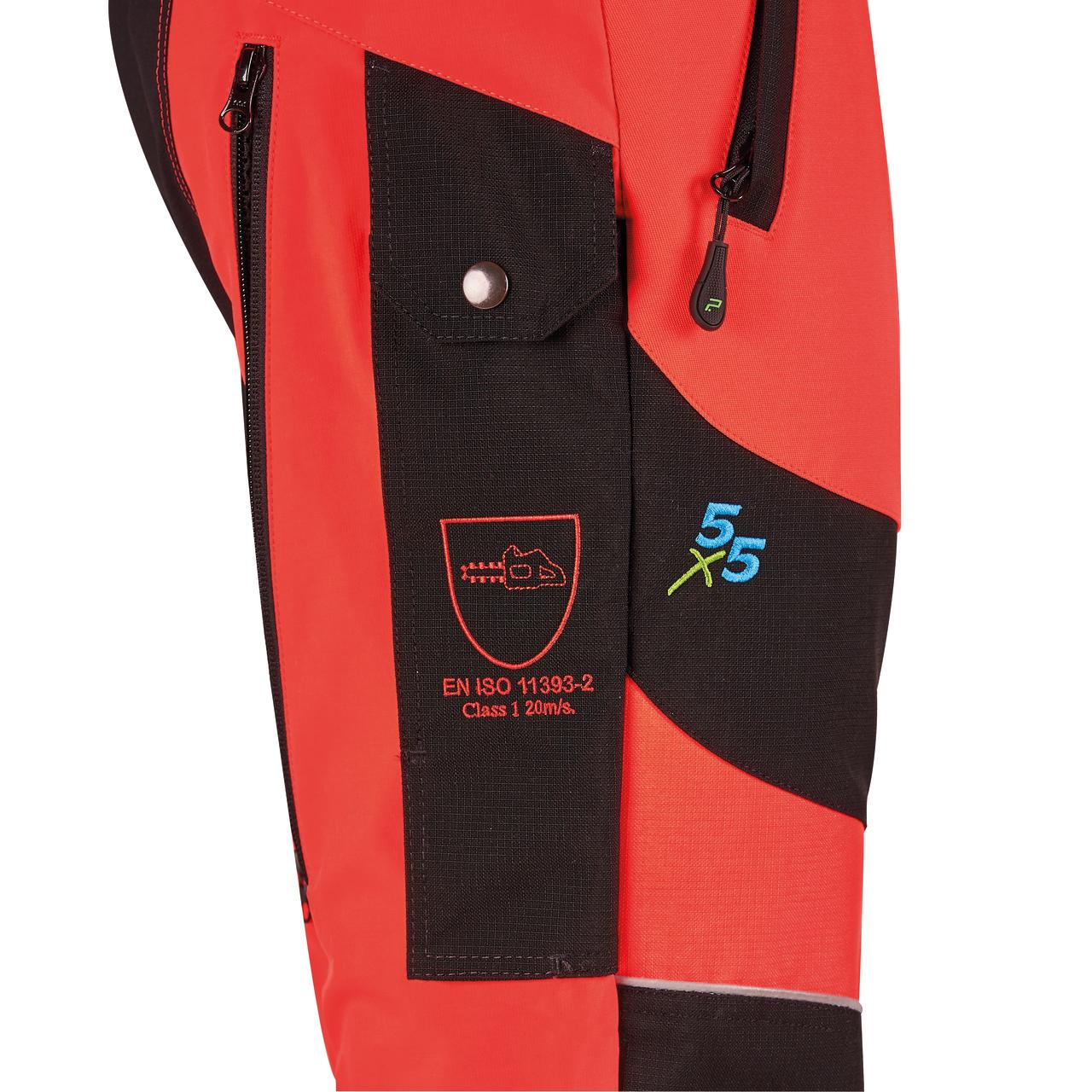 PSS Pantalon de travail anti-coupures X-treme Breeze EN20471
