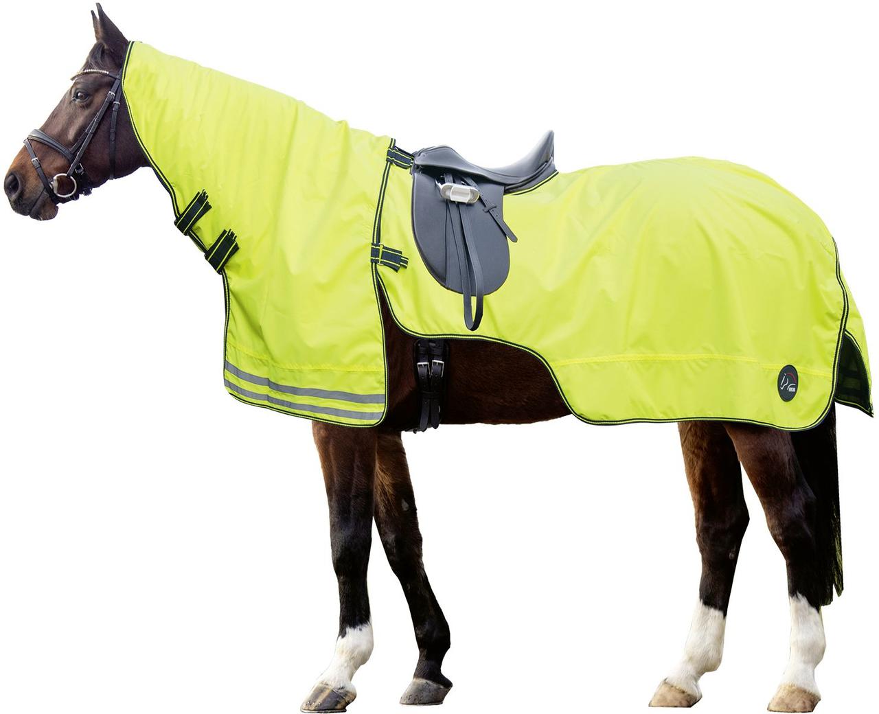 HKM Couvre-reins d'équitation avec couvre-cou amovible