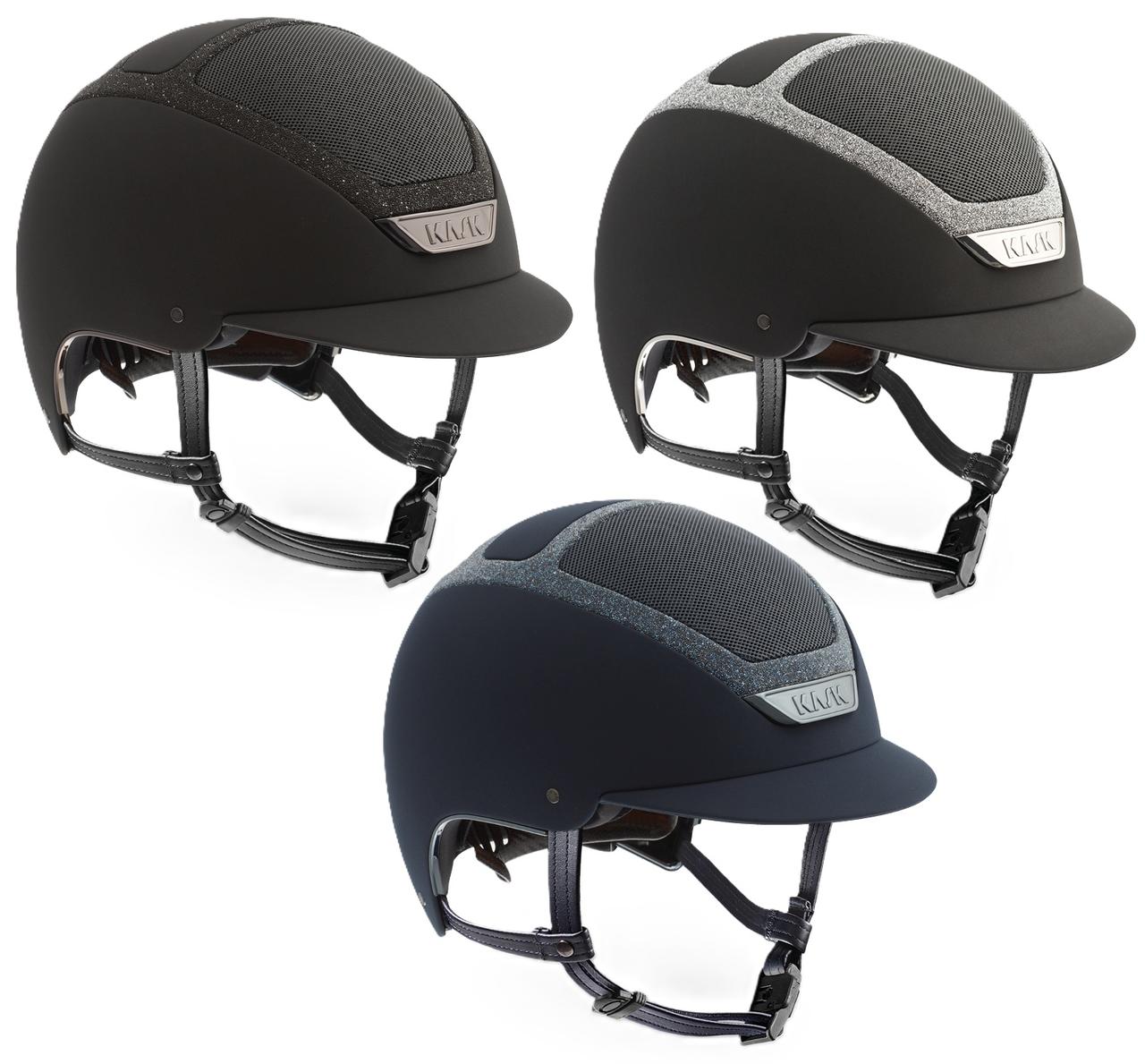 KASK Casque d'équitation dogma, Chrome et Swarovski