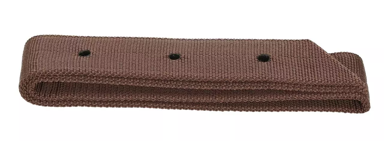 Lanière nylon Off-Billet pour selle western, marron