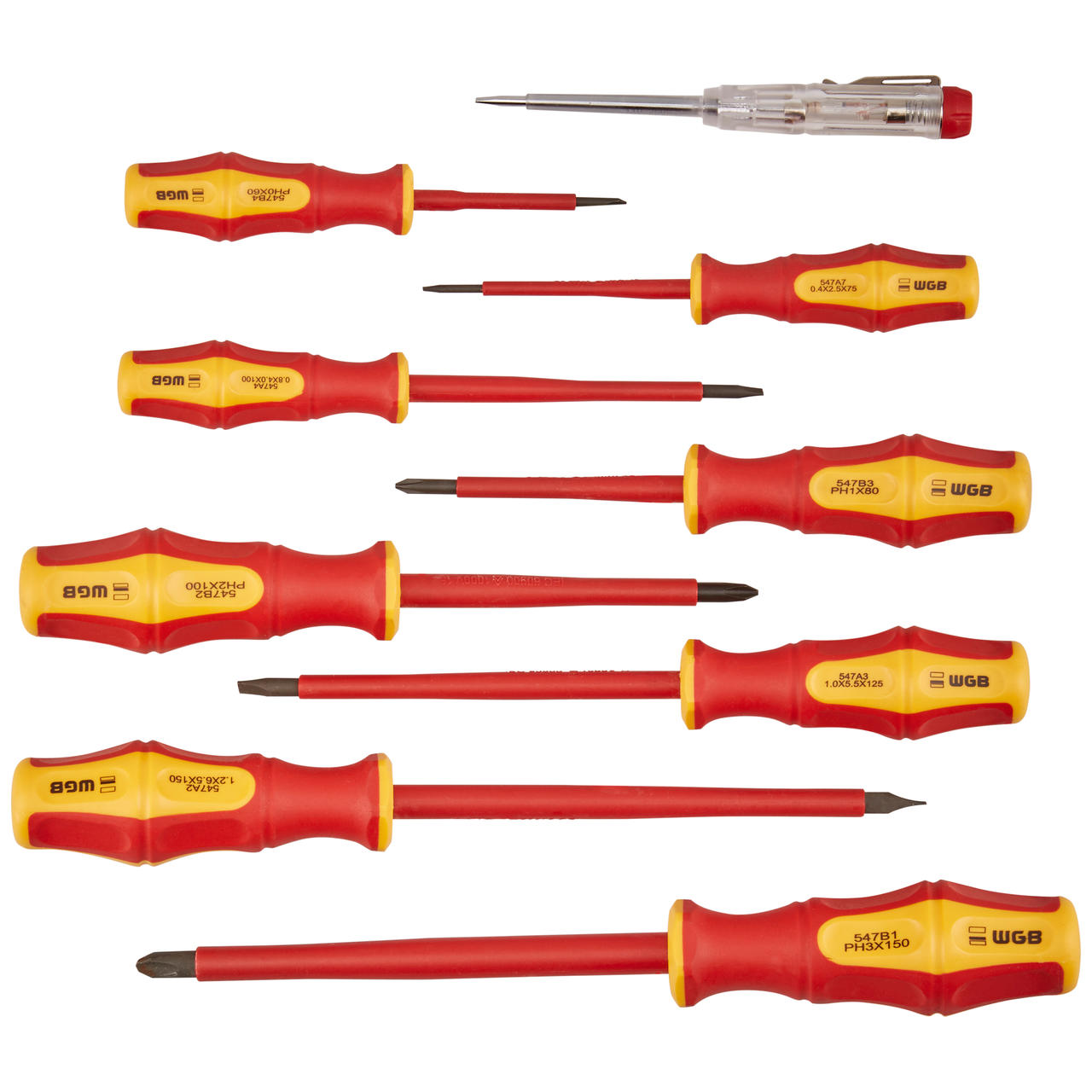WGB Set de tournevis VDE - 9 pièces