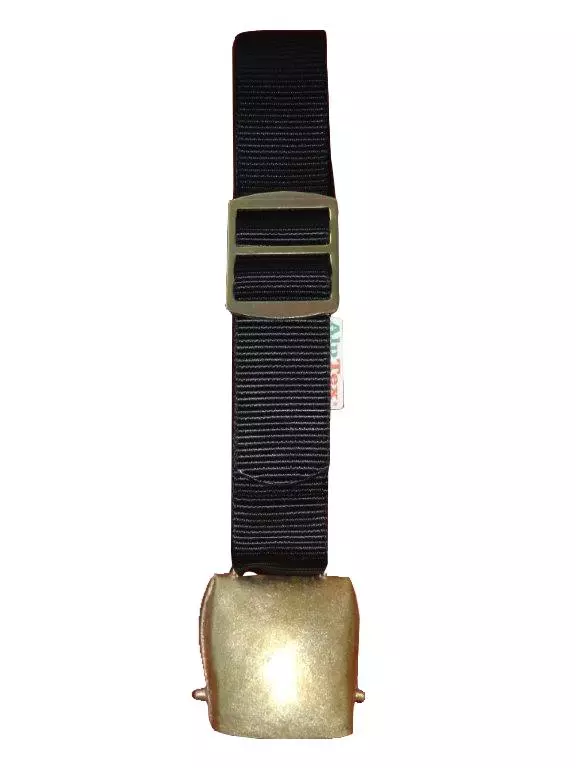 Alptex Clochette plate avec collier - différentes tailles Alptex Clochette plate avec collier - différentes tailles